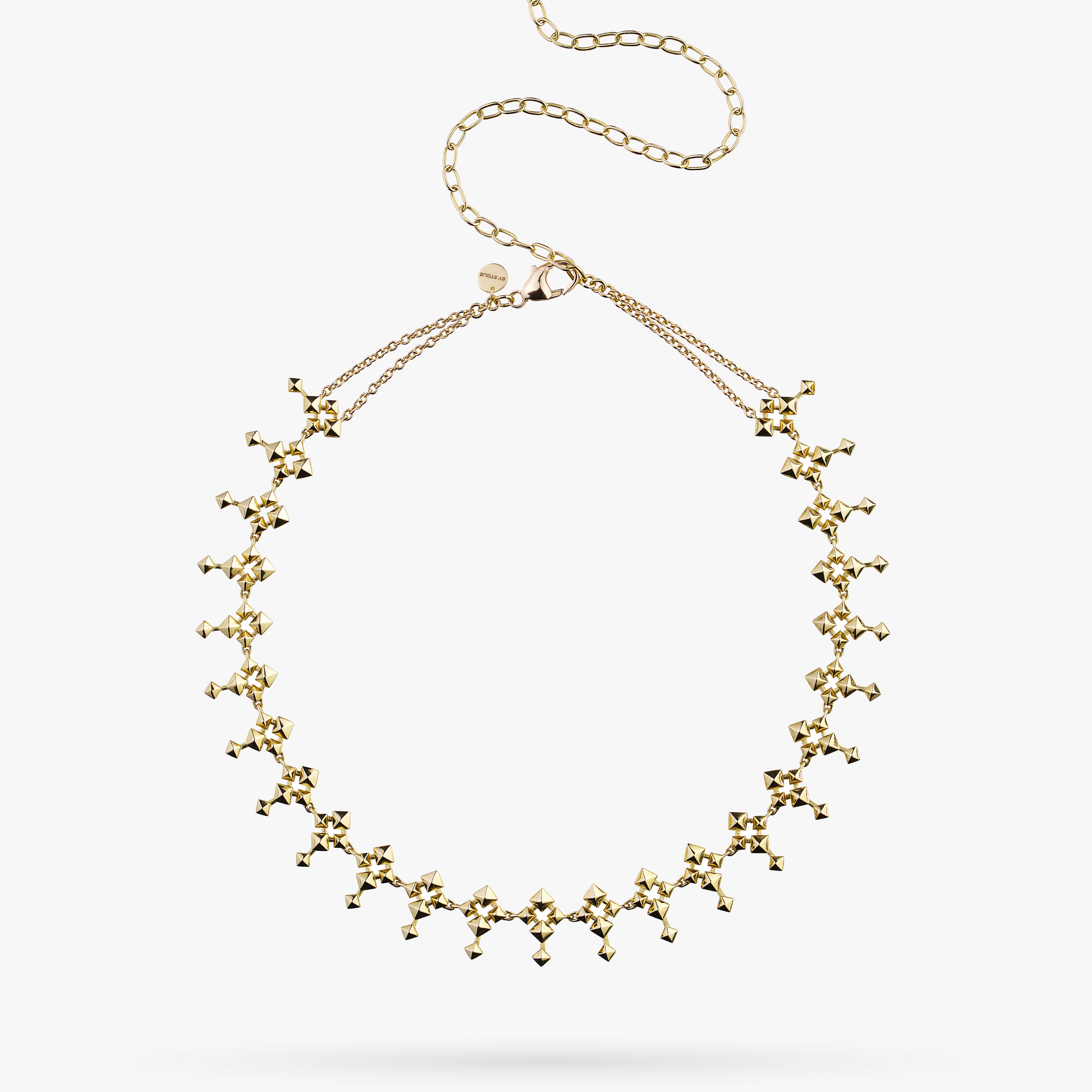 Rhombus Gold Choker